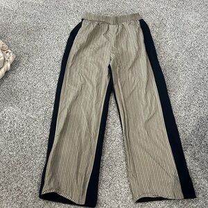 Zara colorblock trousers